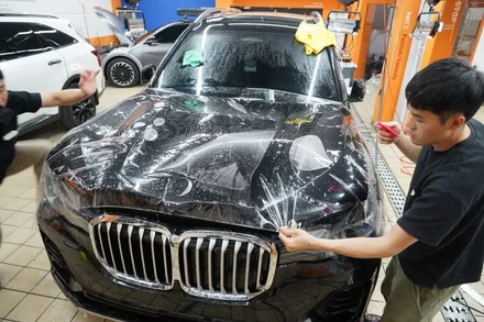 프론트 패키지와 생활보호패키지 PPF까지 챙겨간 BMW X7 / 하남, 광주, 송파