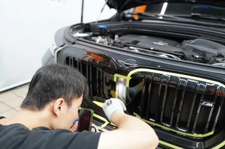 강남랩핑 BMW 그릴랩핑으로 멋 내기 / 하남시 감북동