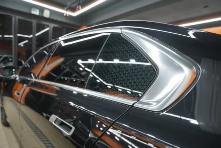 BMW I7 랩핑 크롬죽이기 그릴까지 순정 느낌으로 / 하남시 감북동