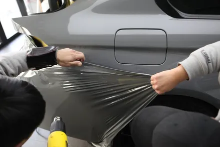 BMW M4 락그레이 랩핑 사고로 입고 됬습니다(인천 랩핑) / 하남, 광주, 송파