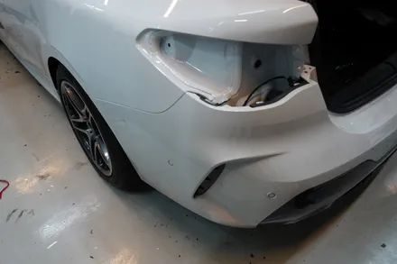 BMW 전체랩핑 4시리즈 사틴블랙 풀랩핑 / 하남, 광주, 송파