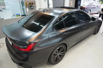 BMW 330i 실내랩핑 라이트필름 (용인 수원 안양) / 하남, 광주, 송파
