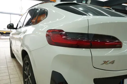 BMWX4전체랩핑 3M보트블루와 유광블랙 크롬죽이기 킹조합 / 하남, 광주, 송파