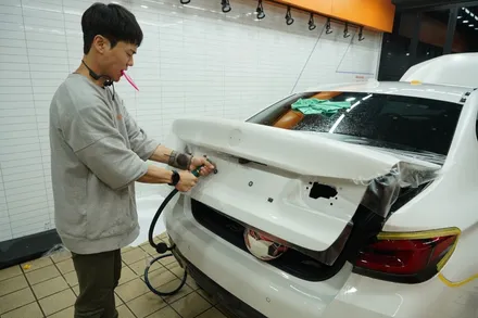 520I 무광 전체 PPF 작업했습니다 / 하남, 광주, 송파