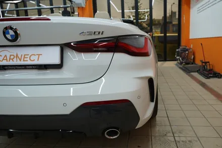 차량전체랩핑 BMW430i 3M사틴블랙 풀 체인지 (과천 광명) / 하남, 광주, 송파
