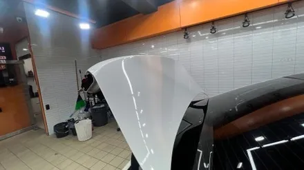 BMW 전체랩핑 가격과 과정, 위례 5시리즈 530e 사틴블랙 작업기 / 하남시 감북동