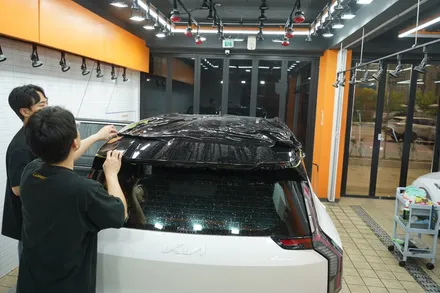 EV9 투톤랩핑, 자동차 랩핑 단점 완벽하게 보완 / 하남, 광주, 송파