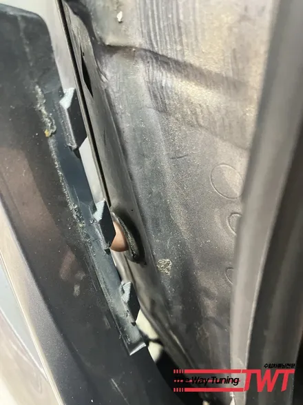 W222 S클래스 타업체 컨버전 작업불량, 하자보수를 위한 재입고 작업