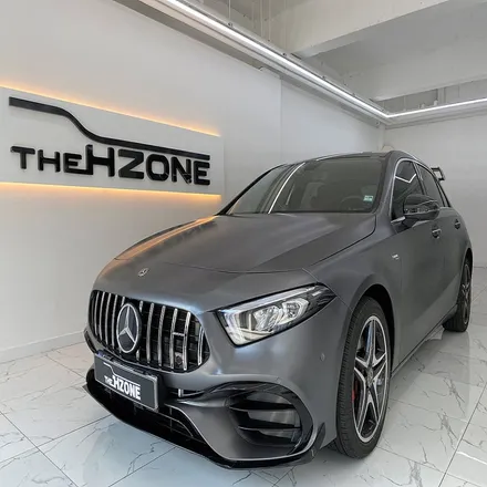 벤츠 A45 AMG 차량 랩핑 가격 얼마나 하길래? 무광 알아보기 / 서울 송파