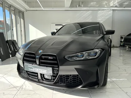 BMW M3 사틴블랙 전체 랩핑 시공으로 달라진 존재감 / 서울 송파