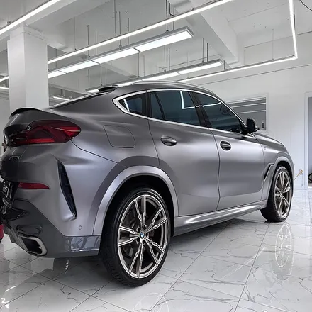 BMW X6 랩핑 스타일과 실용성까지 한번에 사틴다크그레이 전체랩핑 후기 / 서울 송파