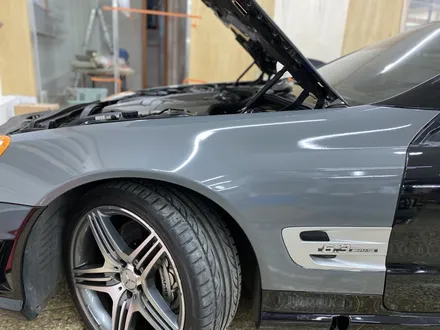 잠실랩핑전문  벤츠 sl63amg 공구리색상 전체랩핑 / 서울 송파구