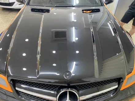잠실랩핑전문  벤츠 sl63amg 공구리색상 전체랩핑 / 서울 송파구