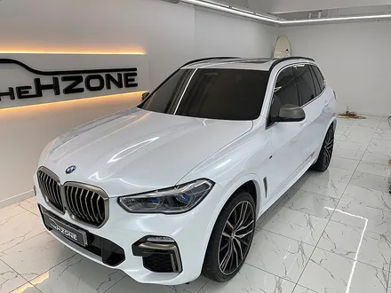 bmw x5 만족도 높은 이노즈텍 화이트펄 랩핑 시공 / 서울 송파구