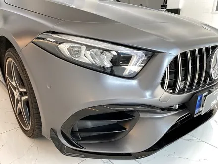 벤츠 A45 AMG 차량 랩핑 가격 얼마나 하길래? 무광 알아보기 / 서울 송파