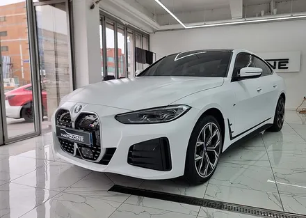 BMW I4 전기차 잘 어울리는 무광 랩핑 가격 아깝지 않아요 / 서울 송파