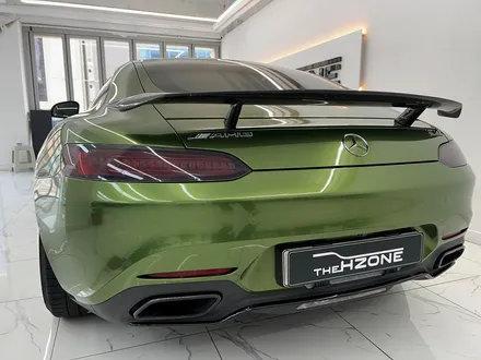 벤츠 AMG GT 랩핑 맘바그린 컬러로 고민 해결 / 서울 송파