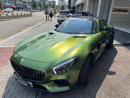 벤츠 AMG GT 랩핑 맘바그린 컬러로 고민 해결 / 서울 송파