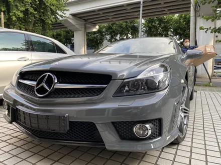 잠실랩핑전문  벤츠 sl63amg 공구리색상 전체랩핑 / 서울 송파구