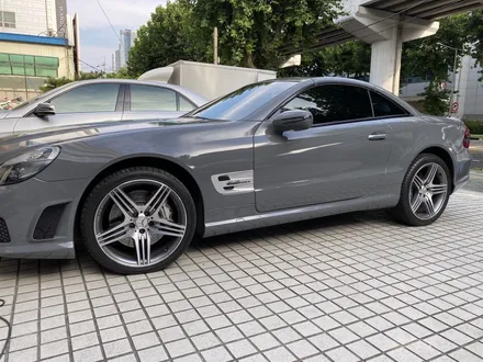 잠실랩핑전문  벤츠 sl63amg 공구리색상 전체랩핑 / 서울 송파구