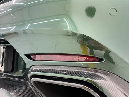 도장같은 랩핑 벤츠 amg gts 이노즈텍 미드나잇그린 전체랩핑 / 서울 송파구