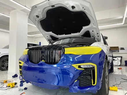 성수동랩핑 세상에 하나뿐인 bmw x7 투톤 랩핑 시공 / 서울 송파구