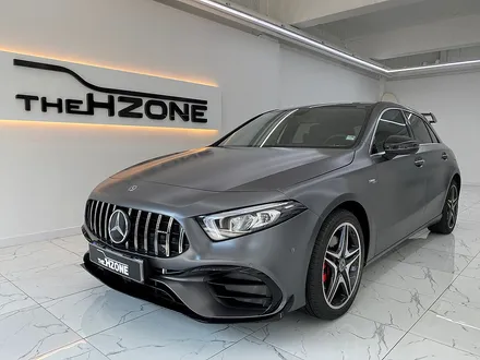 벤츠 A45 AMG 차량 랩핑 가격 얼마나 하길래? 무광 알아보기 / 서울 송파