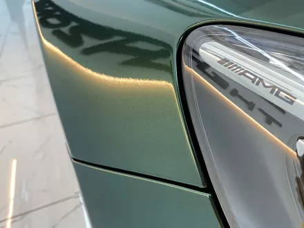 도장같은 랩핑 벤츠 amg gts 이노즈텍 미드나잇그린 전체랩핑 / 서울 송파구