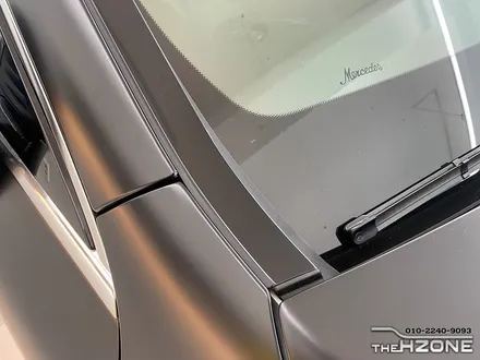송파랩핑 벤츠 amg gt43 무광 사틴블랙 만족도 높은 전체랩핑 / 서울 송파구