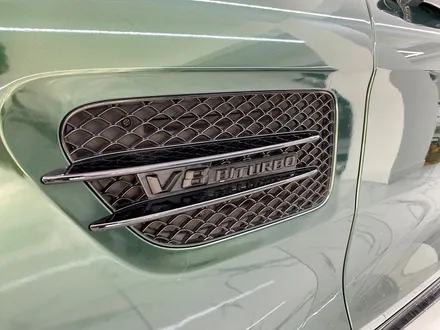 도장같은 랩핑 벤츠 amg gts 이노즈텍 미드나잇그린 전체랩핑 / 서울 송파구