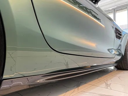 도장같은 랩핑 벤츠 amg gts 이노즈텍 미드나잇그린 전체랩핑 / 서울 송파구