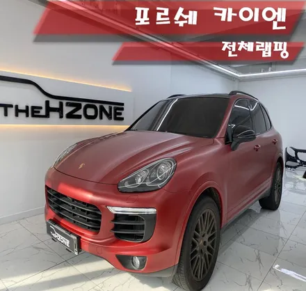 송파랩핑 여기가 잘하네요! 포르쉐 카이엔 무광 전체 랩핑 선택받은 이유 / 서울 송파구