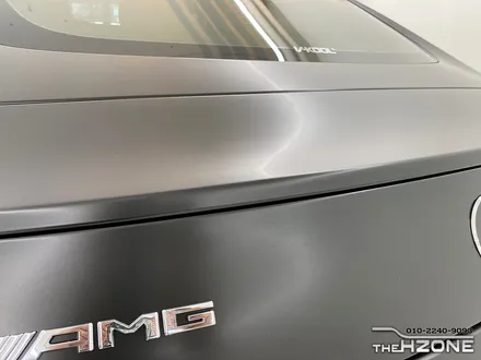 송파랩핑 벤츠 amg gt43 무광 사틴블랙 만족도 높은 전체랩핑 / 서울 송파구