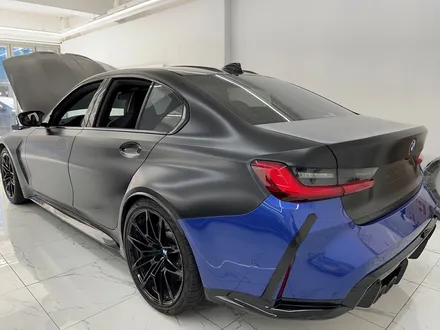 BMW M3 사틴블랙 전체 랩핑 시공으로 달라진 존재감 / 서울 송파