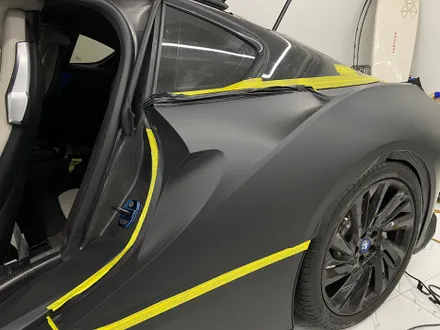 송파 랩핑 bmw i8 무광 블랙 전체랩핑 후회없네요 / 서울 송파구