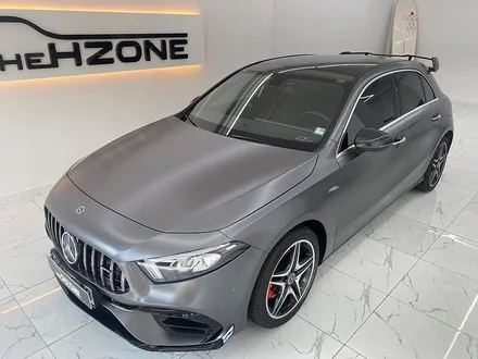 벤츠 A45 AMG 차량 랩핑 가격 얼마나 하길래? 무광 알아보기 / 서울 송파