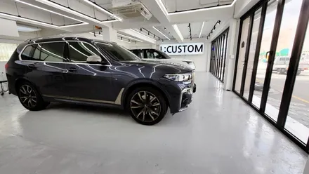 [엘커스텀] 부산 금정구 장전동 BMW X7 픽업세차 / 부산 금정