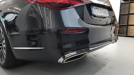 벤츠 S클래스 S450 리어범퍼 복원 판금도색 / 부산 금정