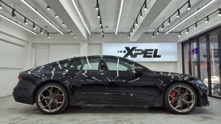 부산 아우디 RS7 썬팅 USA 엑스펠 XPEL XR+ 로 가득 채워진 새로운 RS의 완성 / 부산 금정