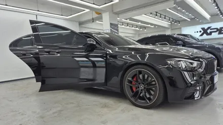 대한민국 1%를 위한 탄생 블랙 리플렉티브 솔라가드 VX 벤츠 E53AMG 틴팅 / 부산 금정