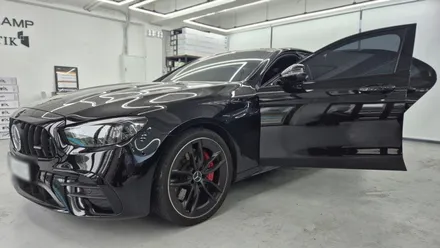 대한민국 1%를 위한 탄생 블랙 리플렉티브 솔라가드 VX 벤츠 E53AMG 틴팅 / 부산 금정