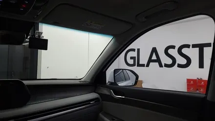 화이트와 레이니블루의 조화. 엘커스텀에서 완성된 펠리세이드 신차패키지 / 부산 금정