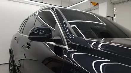 BMW  X5를 완벽하게 완성시킬 썬팅과 유리막코팅!! 산타나와 브릴라는 엘커스텀에서 / 부산 금정