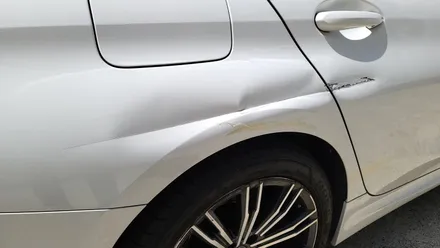금정구 판금도색 BMW 320I 완벽에 가까운 복원! / 부산 금정