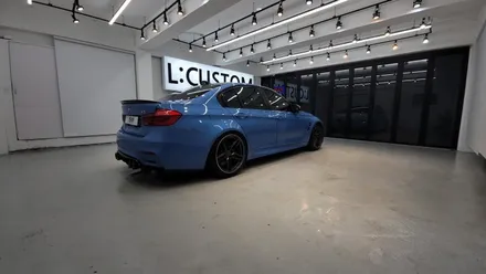 로드의 왕자 M3!! BMW M3 PPF 유리막코팅으로 완벽한 바디 보호 !! / 부산 금정