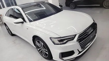 [엘커스텀]독일 프리미엄 세단 A6 40TDI 신차패키지 틴팅+유리막코팅+PPF / 부산 금정