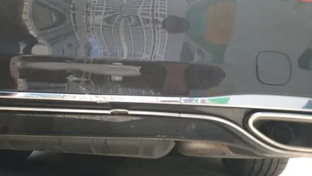 벤츠 S클래스 S450 리어범퍼 복원 판금도색 / 부산 금정