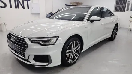 [엘커스텀]독일 프리미엄 세단 A6 40TDI 신차패키지 틴팅+유리막코팅+PPF / 부산 금정