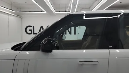 레인지로버P530오토바이그라피 틴팅과 유리막코팅은?! 글라스틴트 산타나와 브릴라 유리막코팅 엘커스텀 / 부산 금정