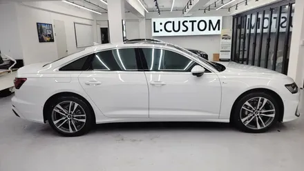 [엘커스텀]독일 프리미엄 세단 A6 40TDI 신차패키지 틴팅+유리막코팅+PPF / 부산 금정